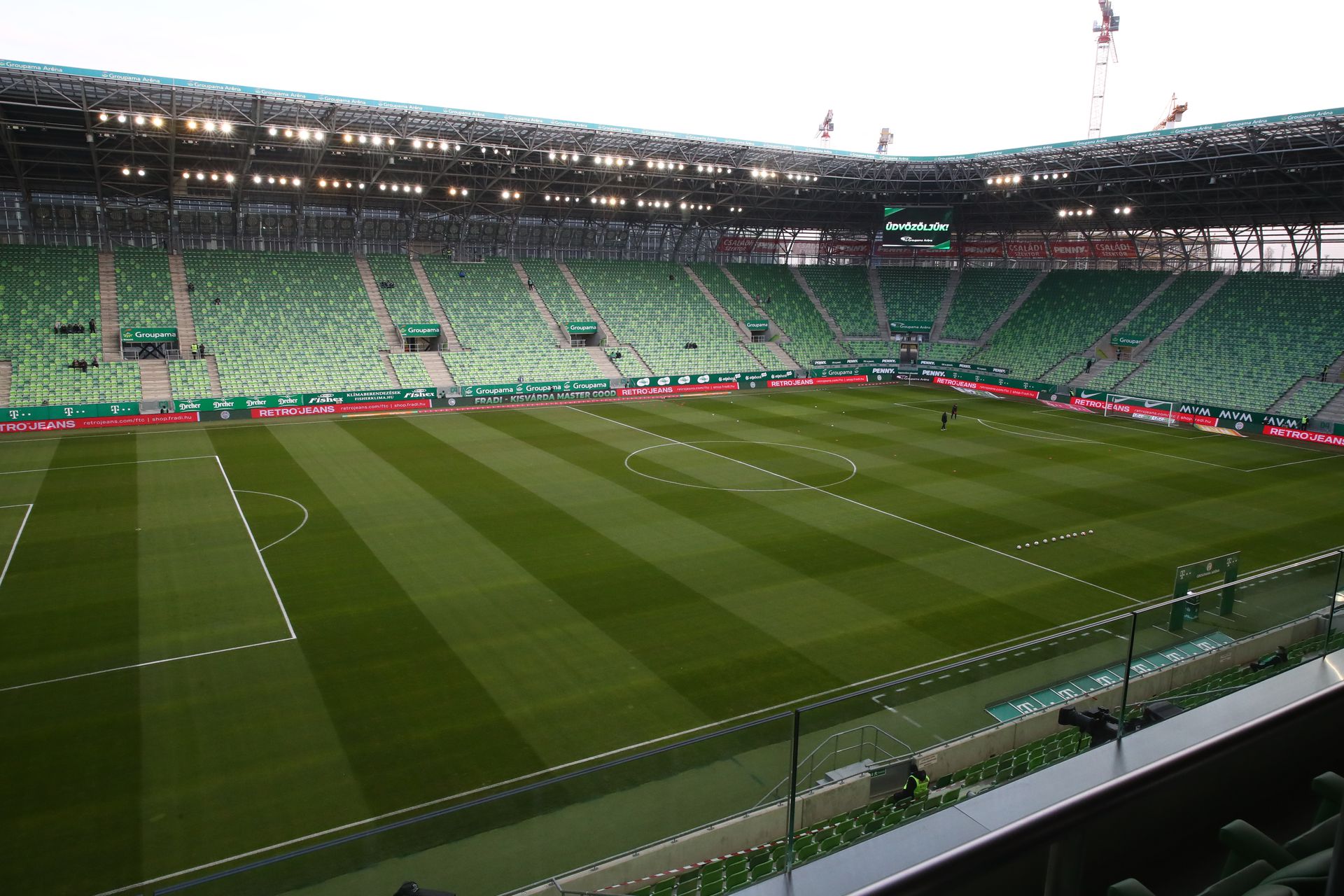 A Groupamánál nagyobb stadiont terveznek /Fotó: Ringier archív