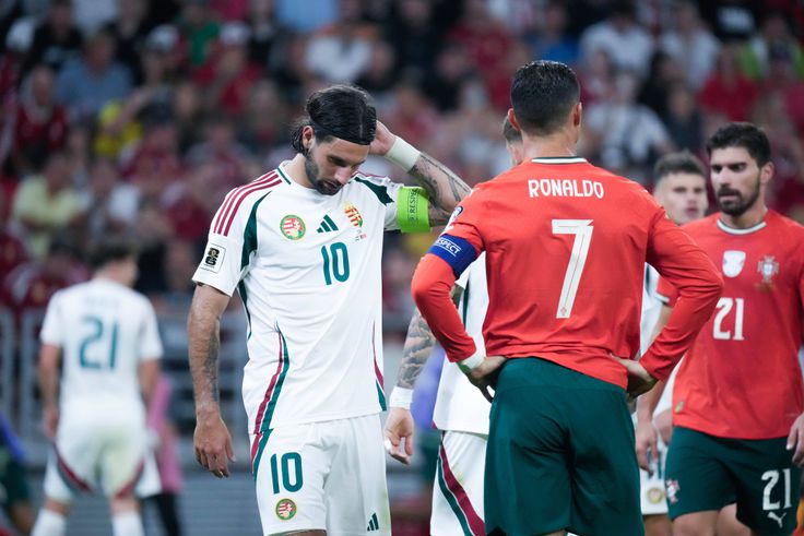 Cristiano Ronaldo ígéretet tett Szoboszlai Dominiknak