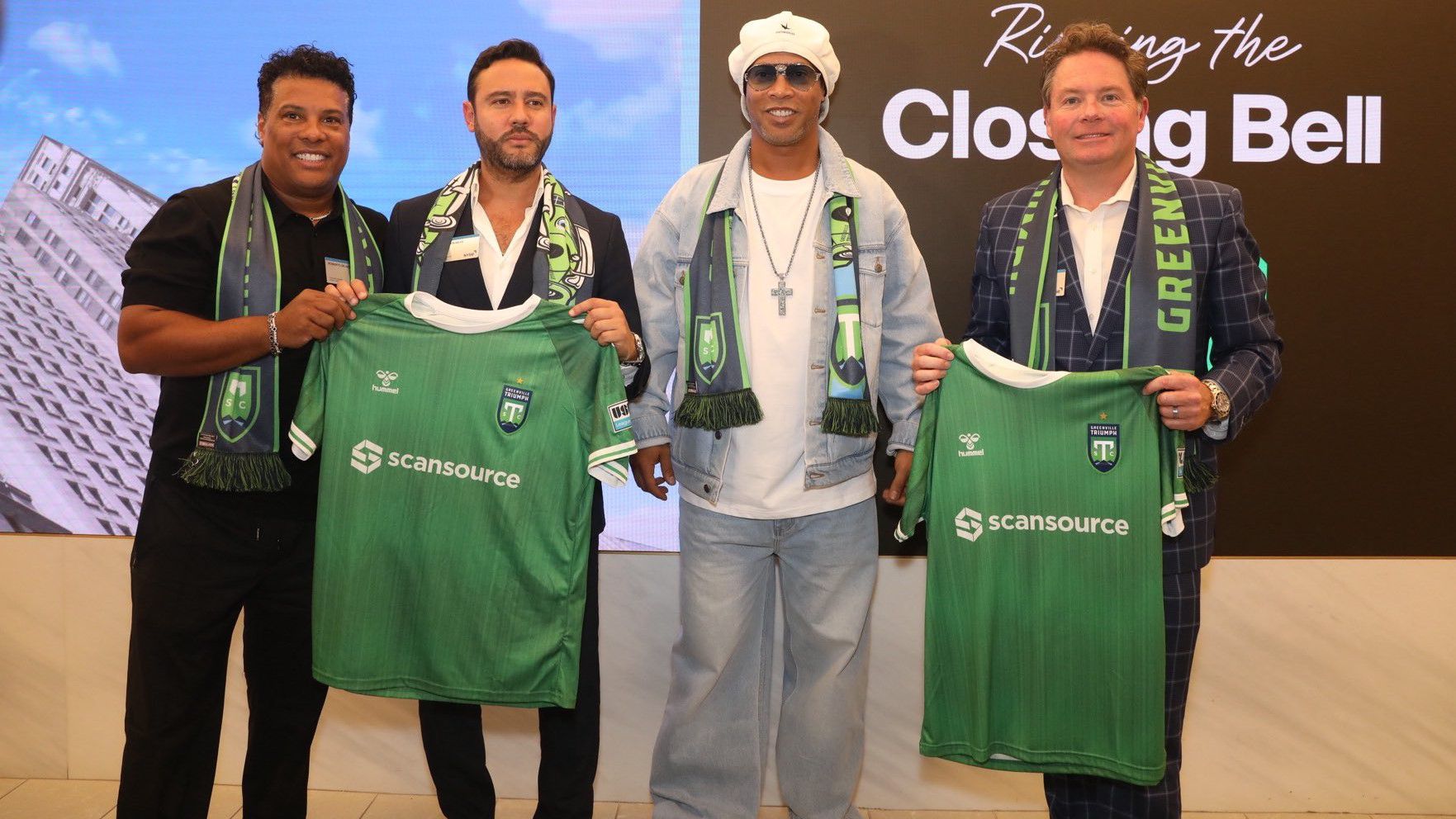 Ronaldinho visszatért a futballba (Kép forrása: Greenville Triumph SC)