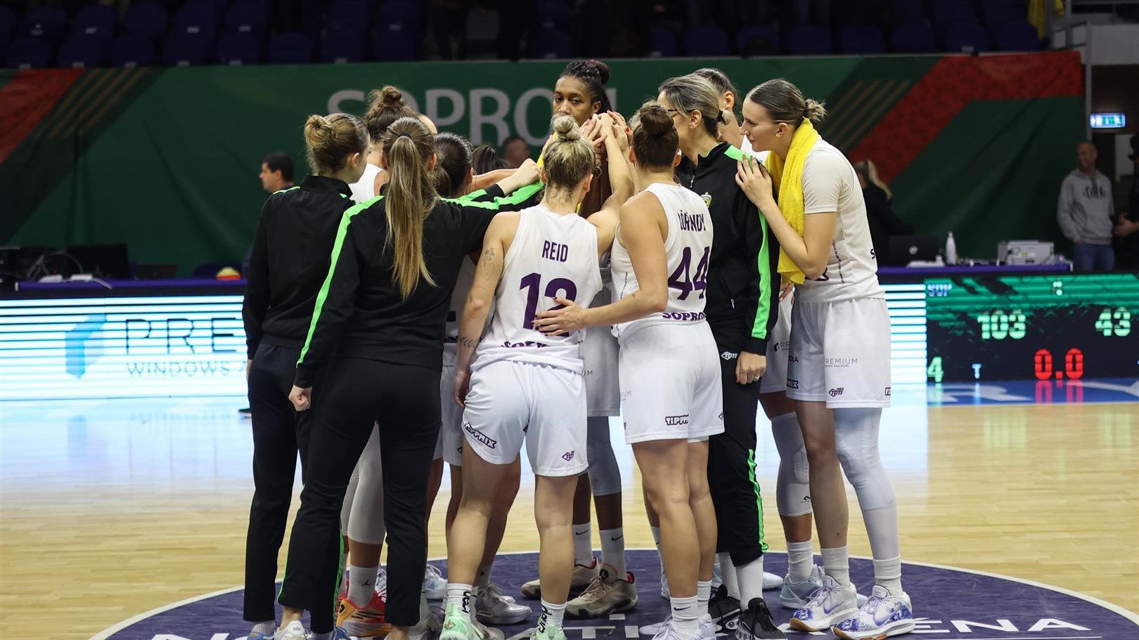 A magyarok másfél év után győzelemmel tértek vissza az európai porondra (Fotó: sopronbasket.com)