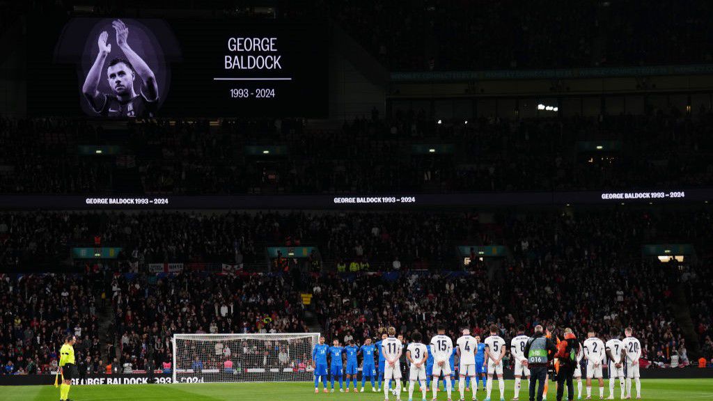 Megemlékeztek George Baldockról a Wembleyben