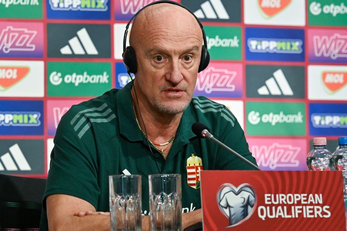Marco Rossi reméli, nem borul a papírforma Örményország ellen (Fotó: MTI/Illyés Tibor)