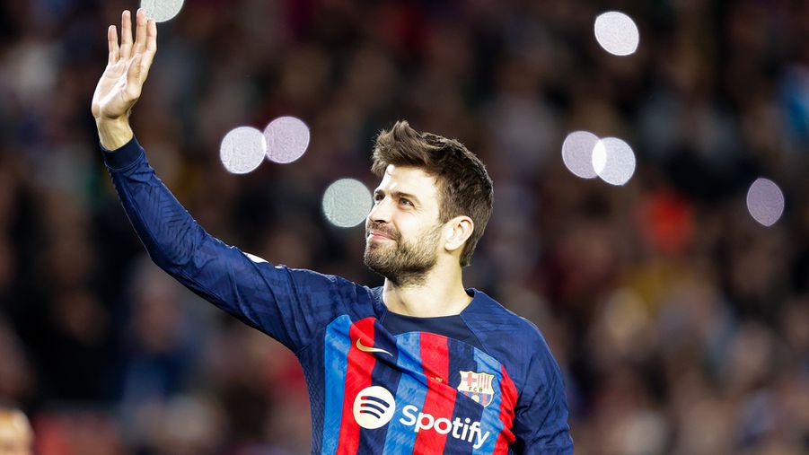 Gerard Piqué múlt szombaton játszotta az utolsó meccsét a Barcelonában (Fotó: Getty Images)