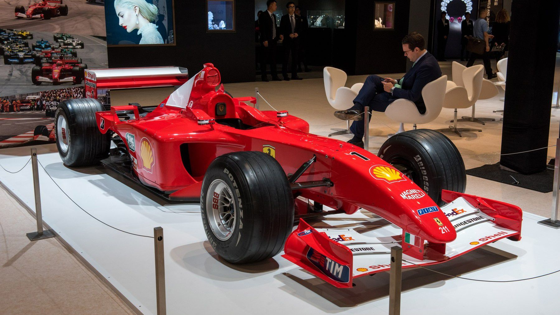 Rekordáron kelt el Schumacher 2003-as Ferrarija / Fotó: Profimedia