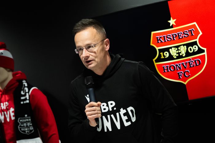 A kispestiek jelenleg az NB II második helyén állnak. Fotó: MTI