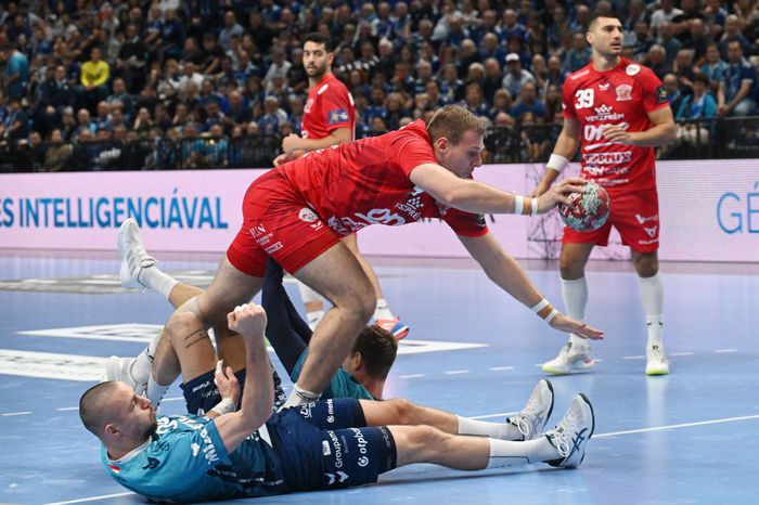 A két sztárcsapat elkerülte egymást (Fotó: handballveszprem.hu)