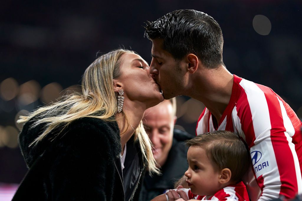Álvaro Morata felesége a negyedik gyermeke szülése után került az intenzívre, de már mindenki jól van (Fotó: Getty Images)