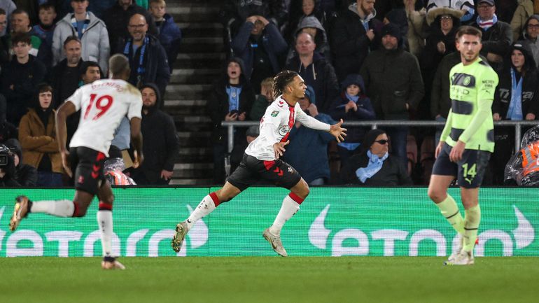 A Soton kiejtette a Manchester Cityt