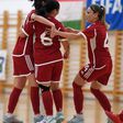 A magyar női futsalválogatott legyőzte Lengyelországot