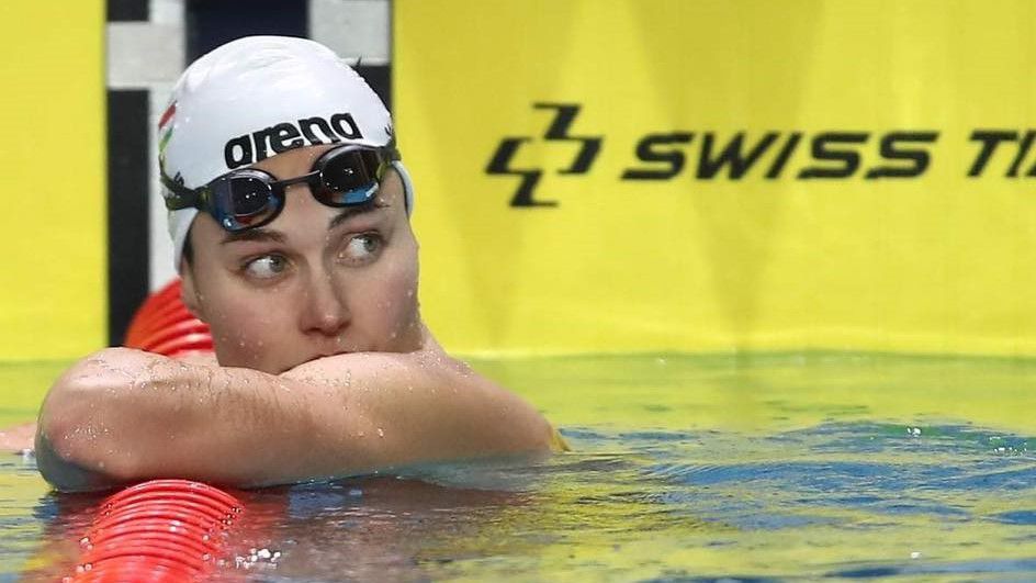 Nem veszi fel fizetését az olimpikon úszónő (Fotó: Facebook/Zsuzsanna Jakabos (official))