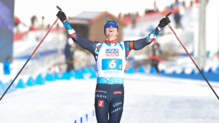 Norvég világbajnoki címmel zárult a 10 km-es sprintverseny (Fotó: Facebook/Biathlon World)