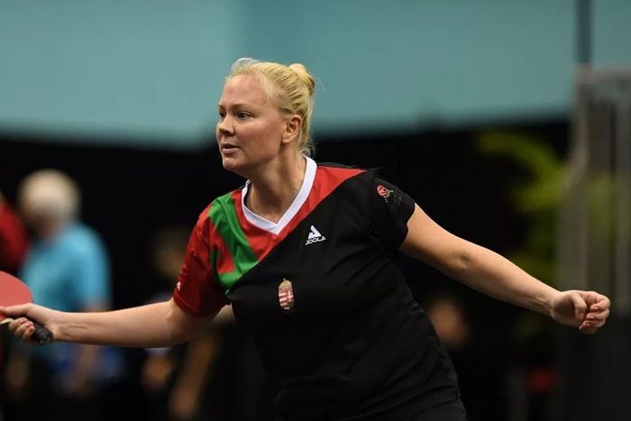 Póta Georgina bejutott a második fordulóba (Fotó: Magyar Asztalitenisz Szövetség/Facebook)