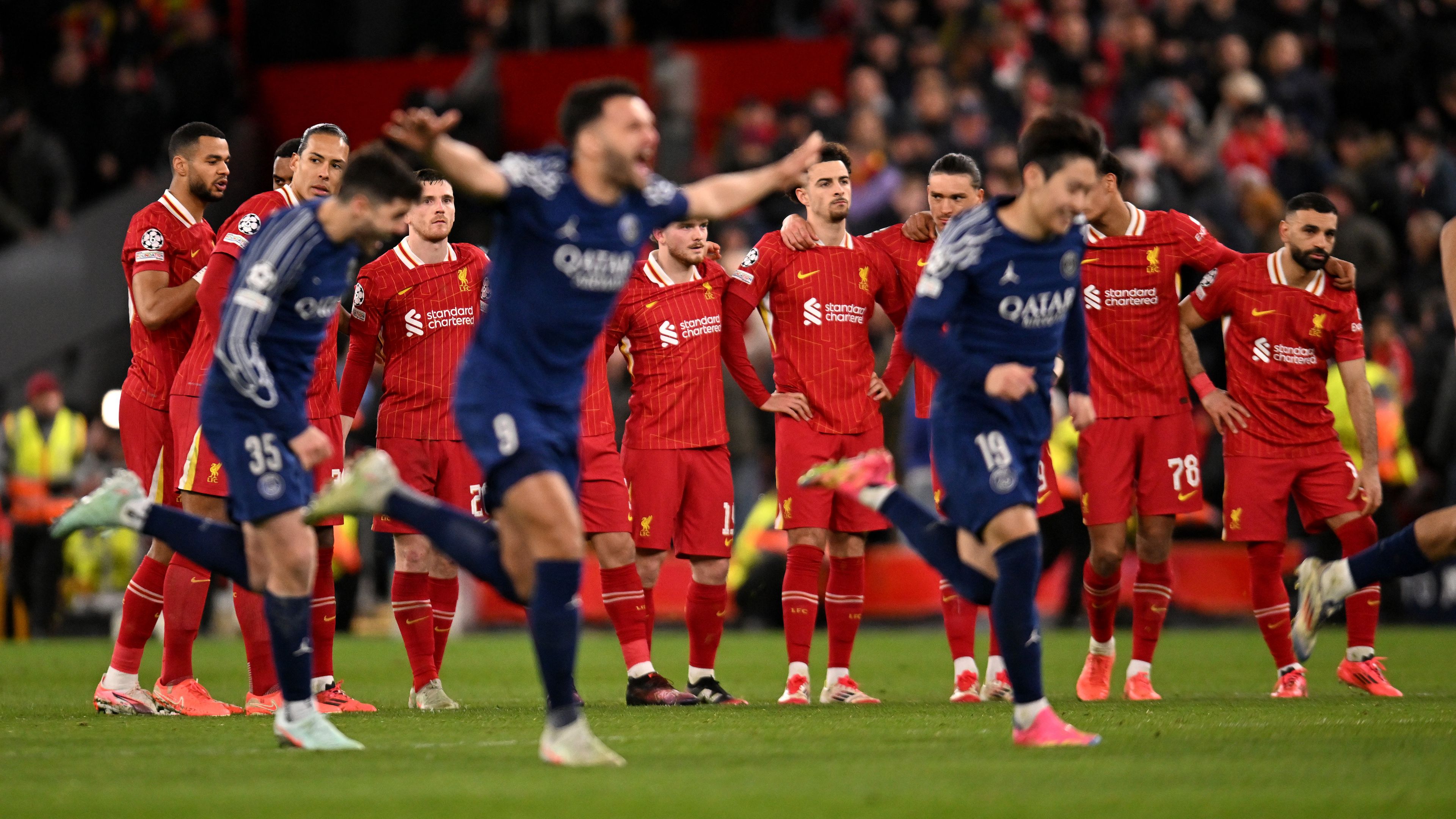 A  Paris Saint-Germain tizenegyesekkel búcsúztatta a Bajnokok Ligájától a Liverpoolt