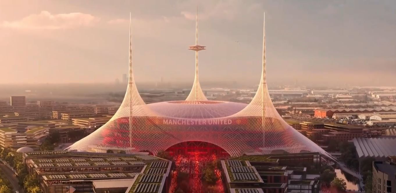 Viszlát, Old Trafford! Lenyűgöző, százezres stadion épül Manchesterben