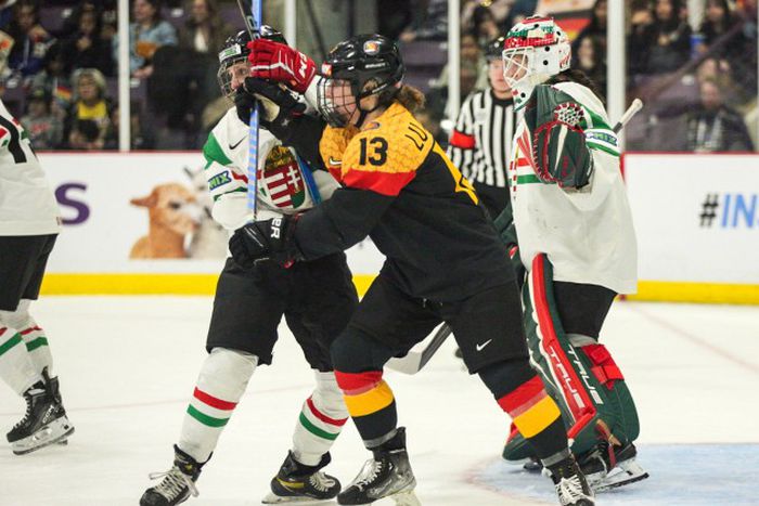 Kikapott a németektől, és búcsúzott az elittől a magyar női jégkorong-válogatott (Fotó: jegkorongszovetseg.hu)