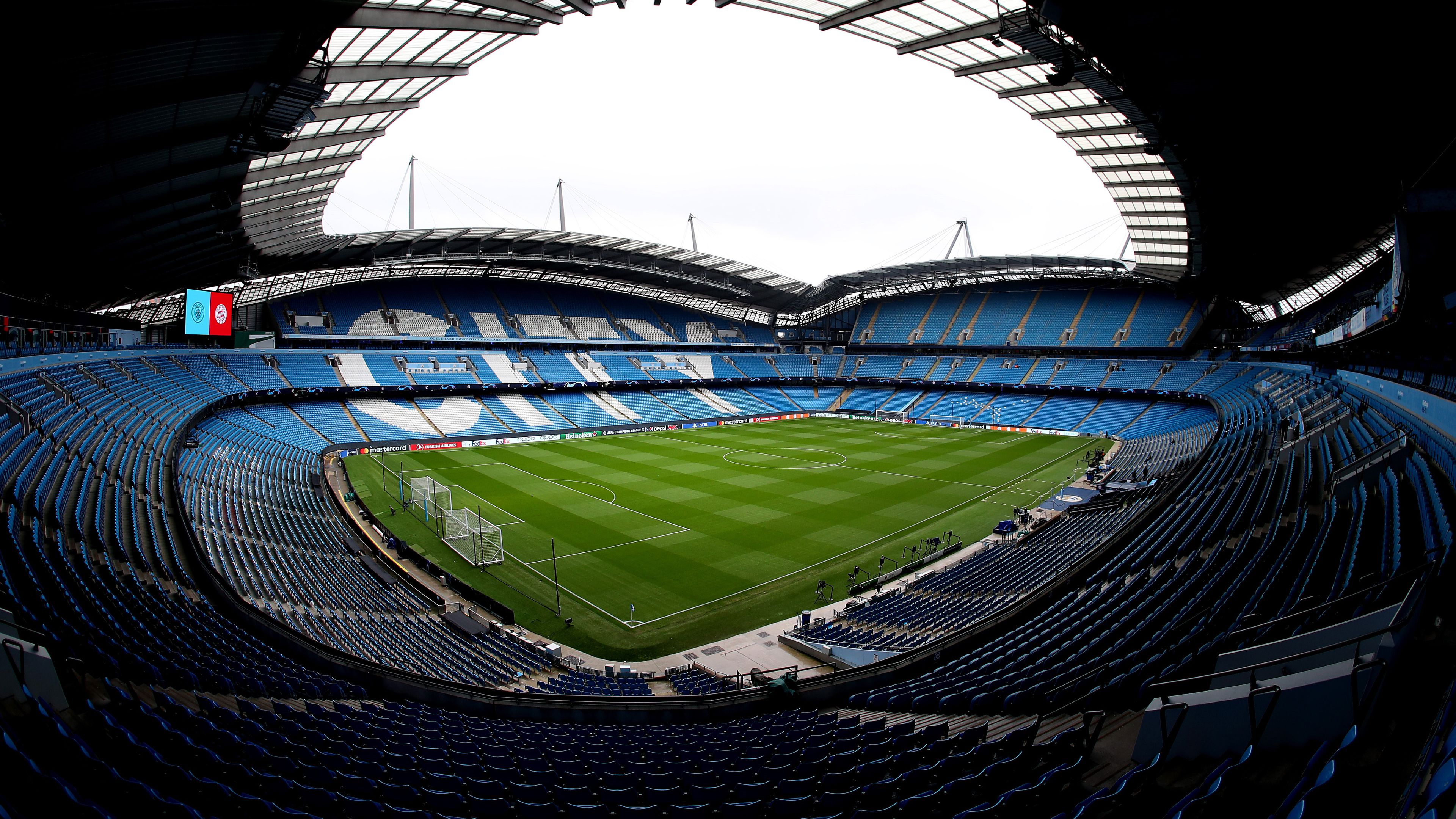 A Manchester City hazai pályán fogadja a Bayern Münchent.