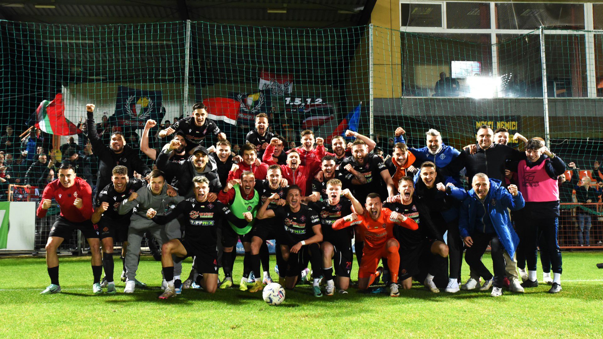 Egyre közelebb a bajnoki címhez a Szpari, amely még nem szerepelt a 2015-ben bevezetett tizenkét csapatos élvonalban. (Fotó: nyiregyhazaspartacus.hu)