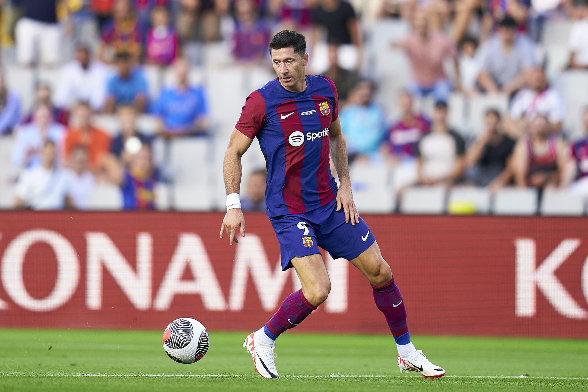 Robert Lewandoski góljaira a pénteken rajtoló idényben is nagy szüksége lesz az FC Barcelonának Fotó: Getty Images