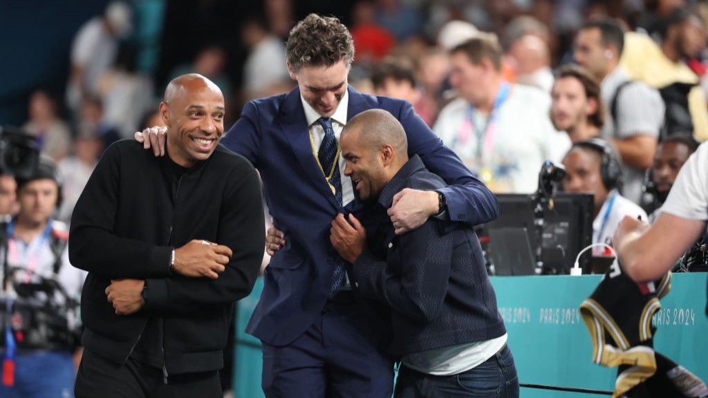 Thierry Henry, Pau Gasol és Tony Parker