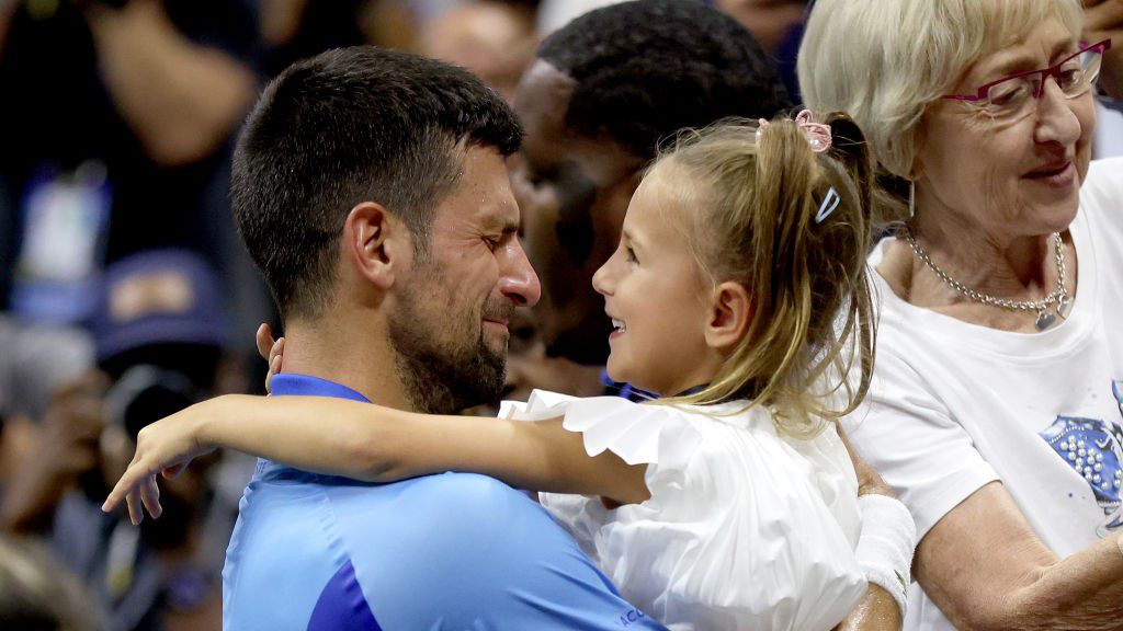 A bajnok apuka határtalan boldogsága (Fotó: Getty Images)