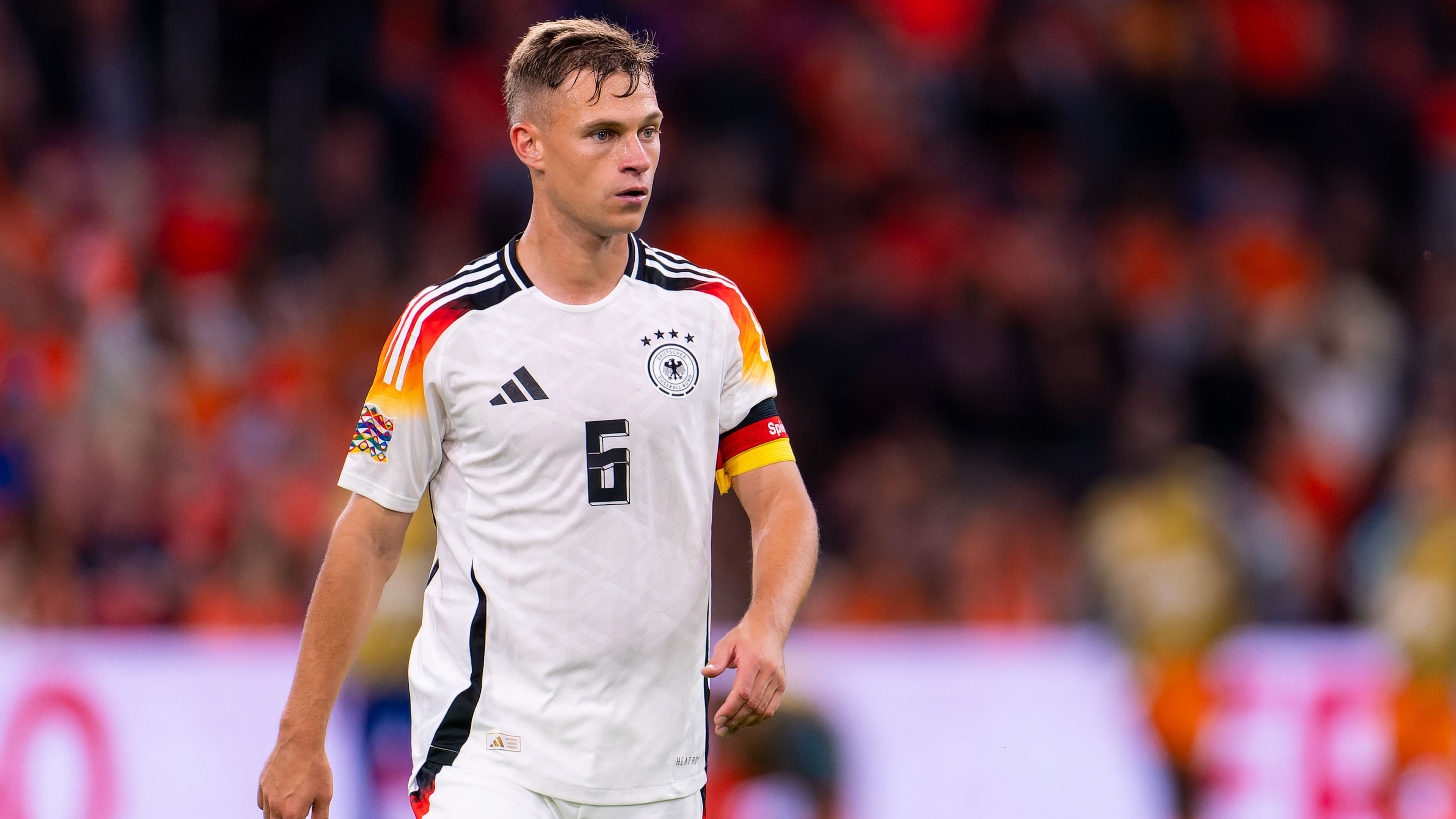 Joshua Kimmich gólt szerzett a hollandok elleni mérkőzésen, mégsem erről beszélt a sajtótájékoztatón