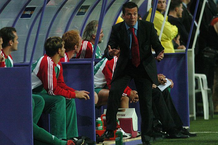 Lothar Matthäus tudja, milyen érzés legyőzni az örményeket (Fotó: MTI/Koszticsák Szilárd)