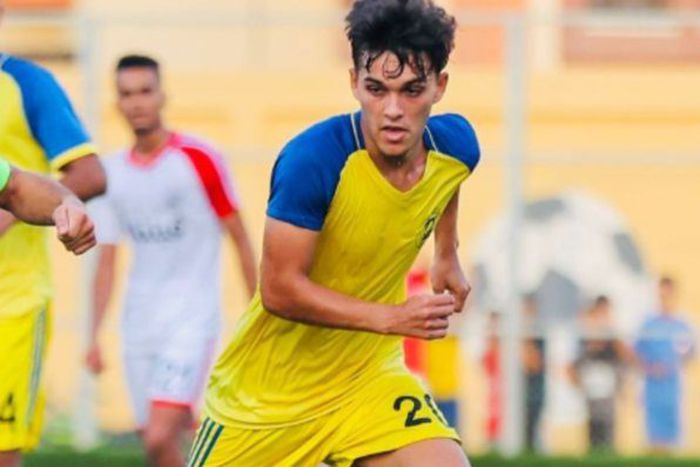Youssef Djoudia egyetlen vágya, hogy futballozhasson (Fotó: areanapoli.it)