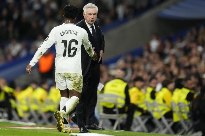 Carlo Ancelotti irányítása alatt került Endrick a Real Madridhoz