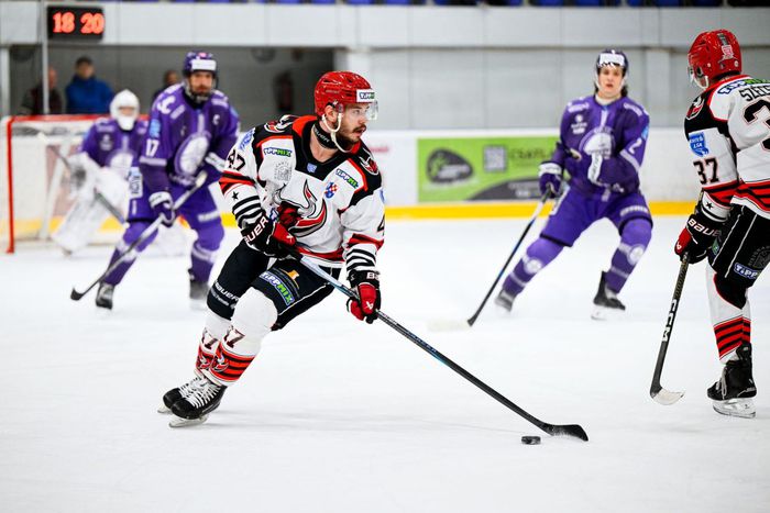 A sereghajtó Dunaújváros meglepte az Újpestet (Fotó: Dunaújvárosi Acélbikák)