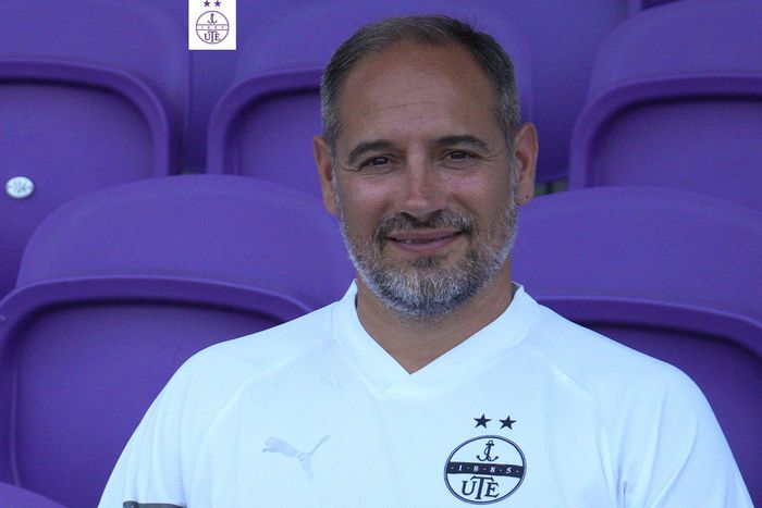 Egyelőre Bodor Boldizsár irányítja a felnőtt csapatot (Fotó: ujpestifc.hu)