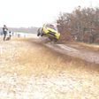 Elképesztően szoros csatát hozott a Mikulás Rallye Veszprémben – videókkal