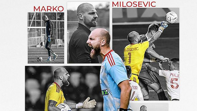 Milosevics nyolc bajnokin védett a Lokiban (fotó: Facebook, Debreceni VSC)