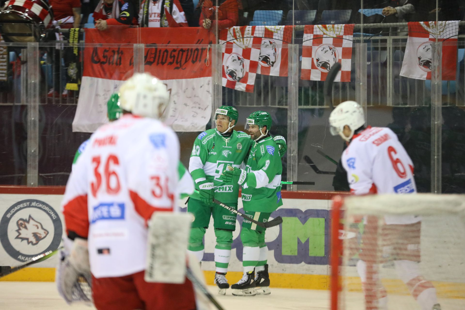 Első hazai meccsén gólt lőtt David Booth (Fotó: Juhász Sára)