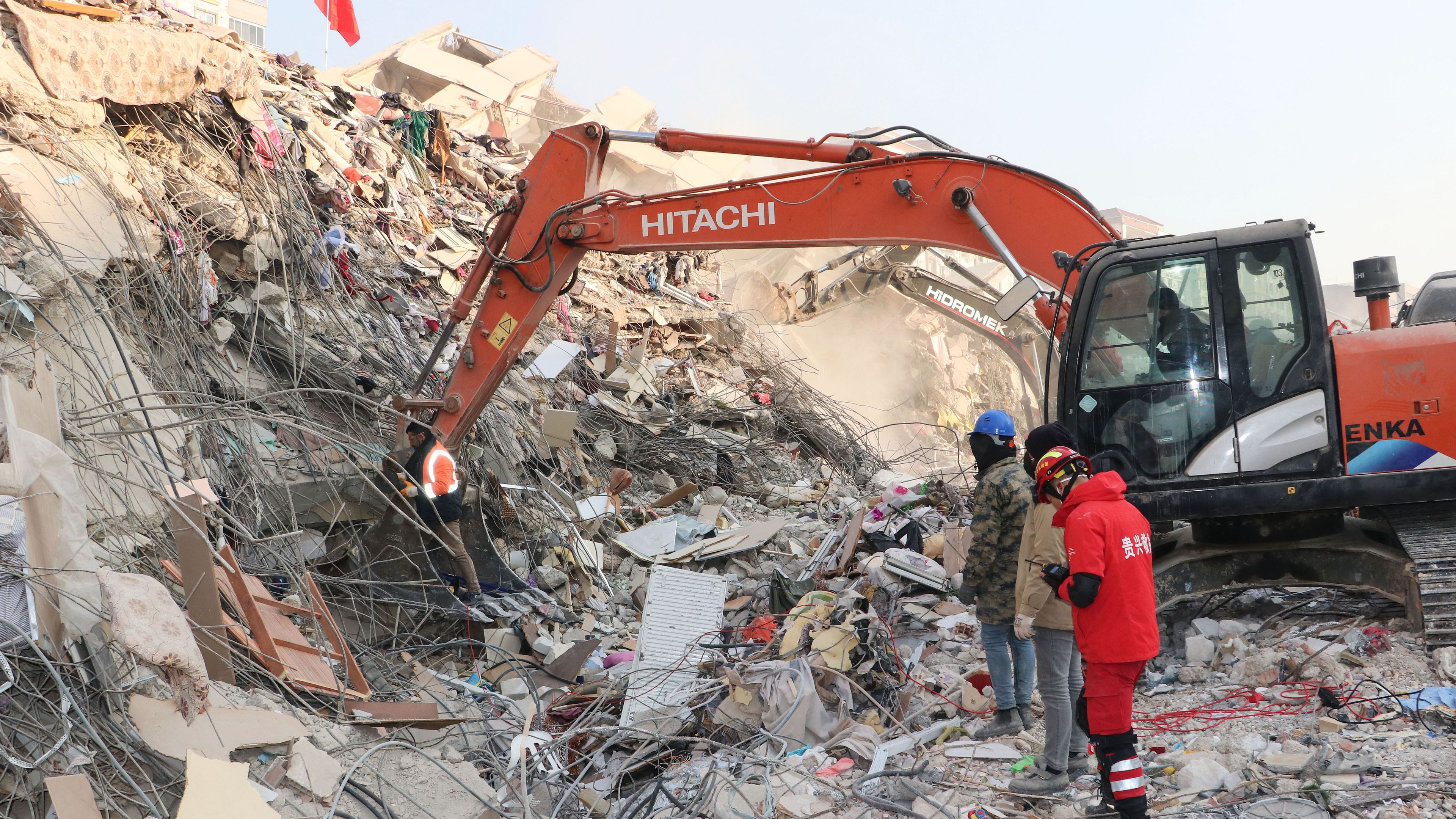 Gaziantepet sem kerülte el a földrengés (fotó: Getty Images)