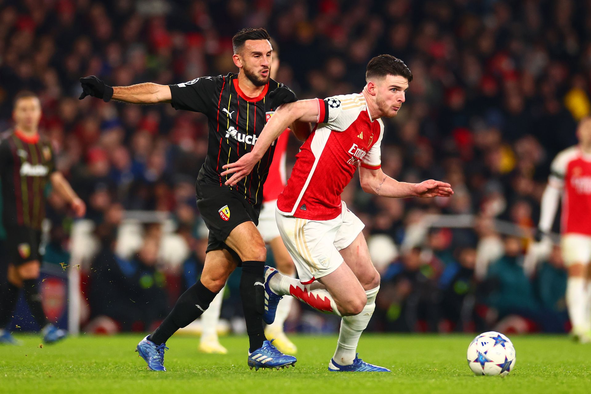 Declan Rice-nak és az Arsenalnak a Portón kell túljutnia a nyolcaddöntőben Fotó: Getty Images