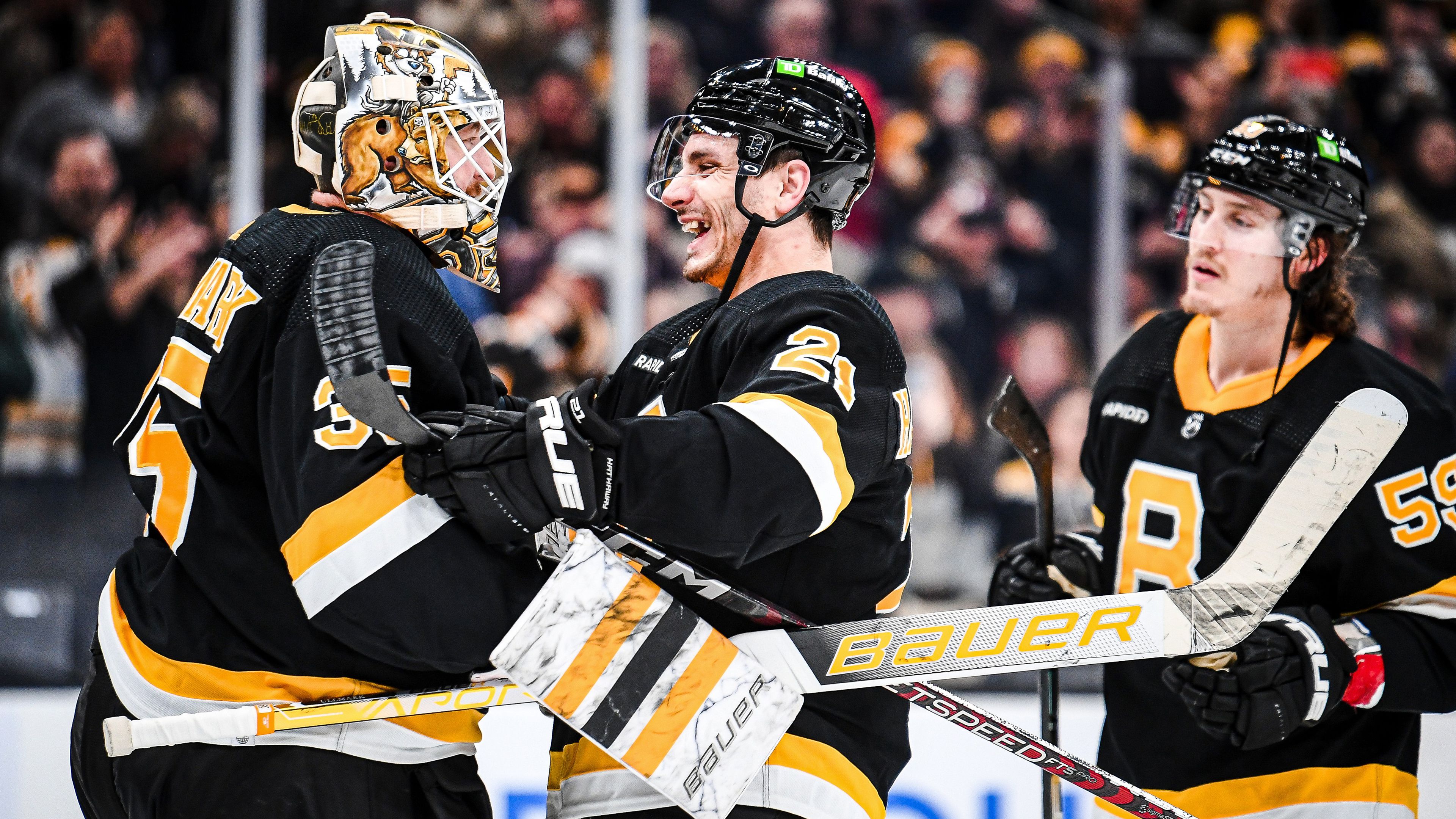 A Boston Bruins rekordot döntve jutott be a rájátszásba (Fotó: Getty Images)