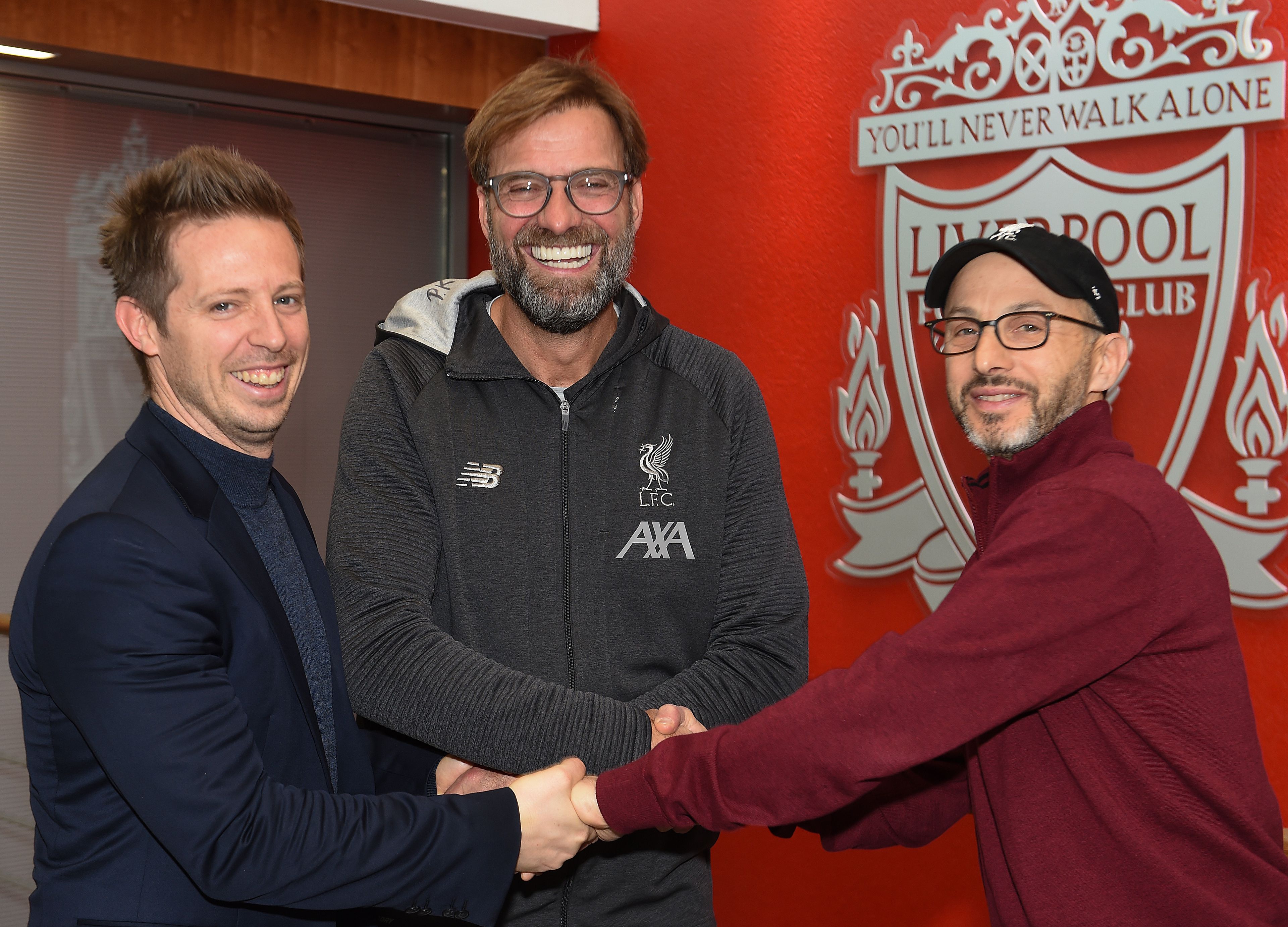 Michael Edwards (balra) vitte Liverpoolba Jürgen Kloppot