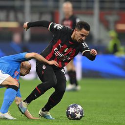 A Napoli csak helyzetekig jutott, a Milan várja előnyből a  BL-visszavágót – videóval