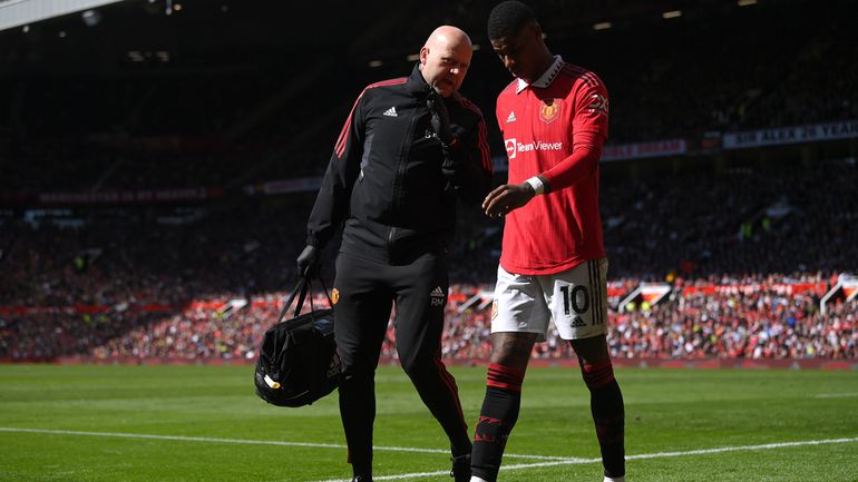 Marcus Rashford kihagyja a Sevilla elleni Európa-liga-negyeddöntő első mérkőzését