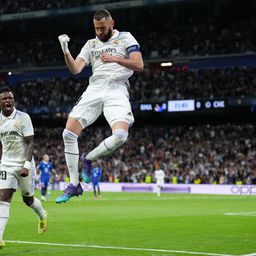 Karim Benzema góljával szerzett vezetést a Real Madrid