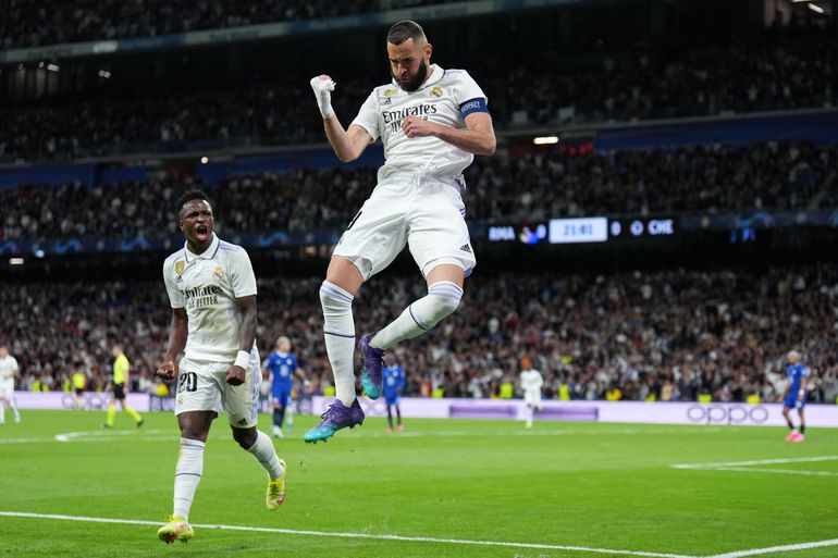 Karim Benzema góljával szerzett vezetést a Real Madrid