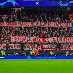 A Bayern szurkolói keményen nekimentek az angol kluboknak – kép