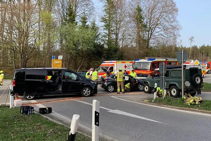 Szerencsére senki nem sérült meg súlyosan a balesetben