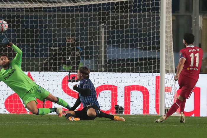 Mohamed Szalah is betalált a 2020-as bergamói meccsen