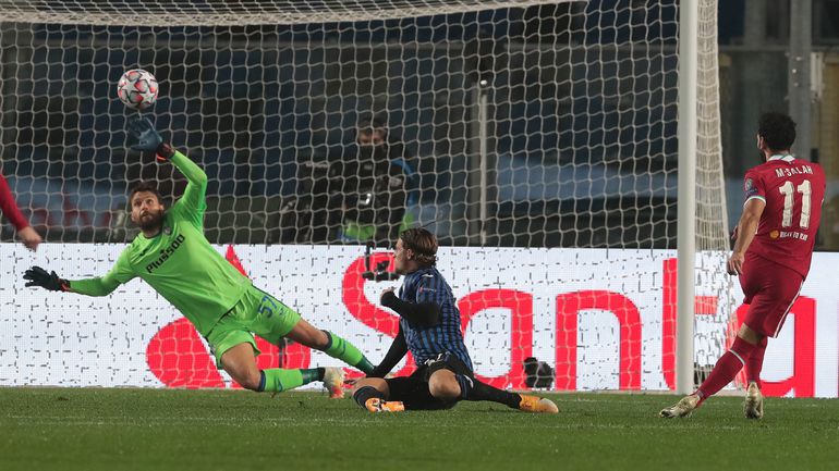 Mohamed Szalah is betalált a 2020-as bergamói meccsen