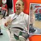 Párbajtőrt adott négyéves ikrei kezébe Szász-Kovács Emese