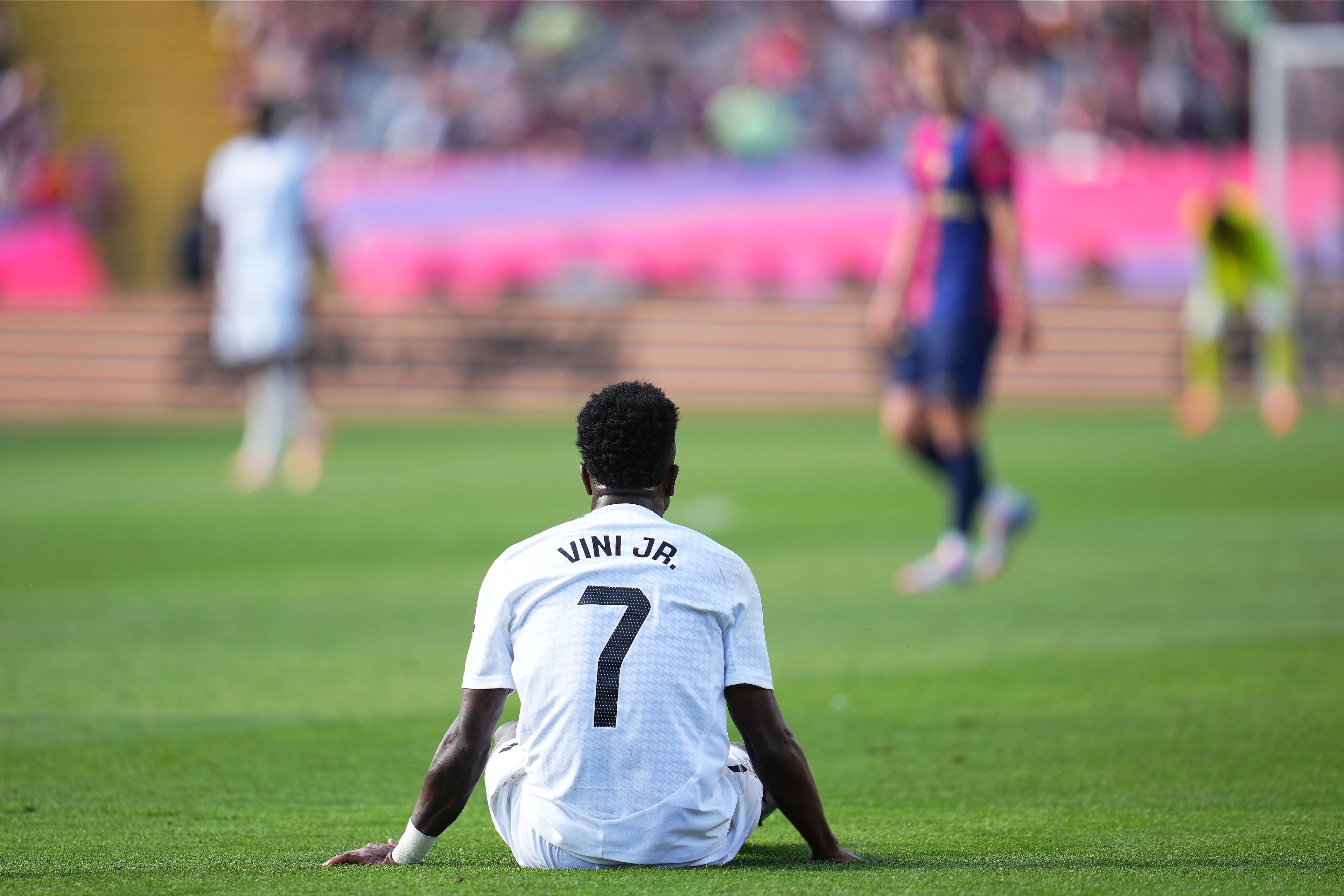 Vinícius Júnior bokasérülést szenvedett (Kép: Getty Images)