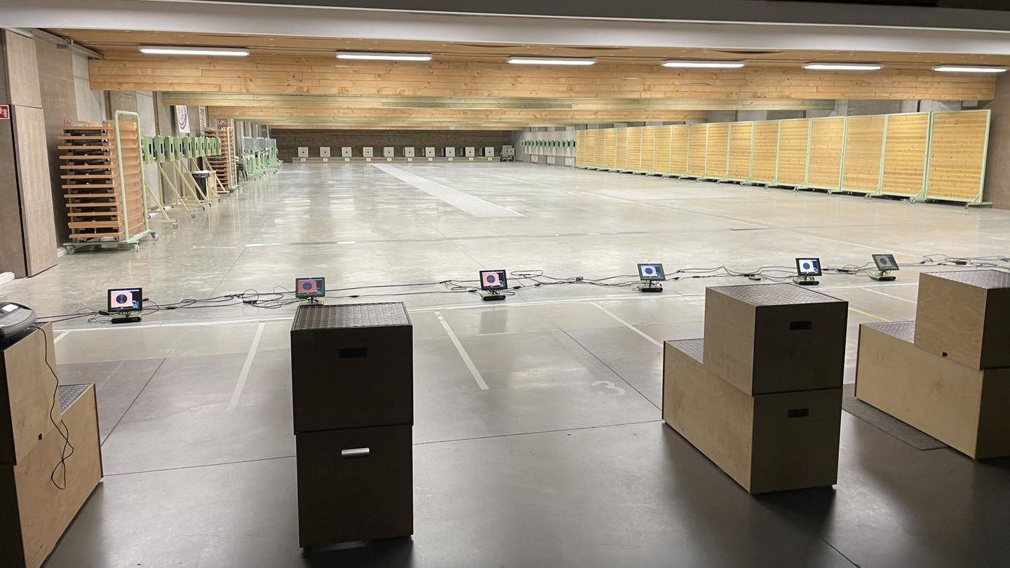 A sportlövőverseny helyszíne (Facebook/Hungarian Shooting Federation)