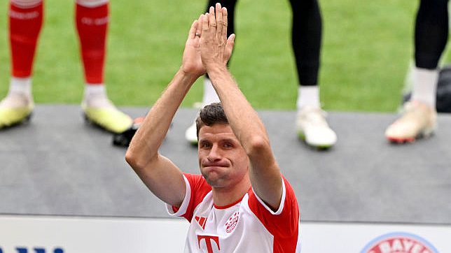 Thomas Müller az egészséges táplálkozásra is felhívta a figyelmet