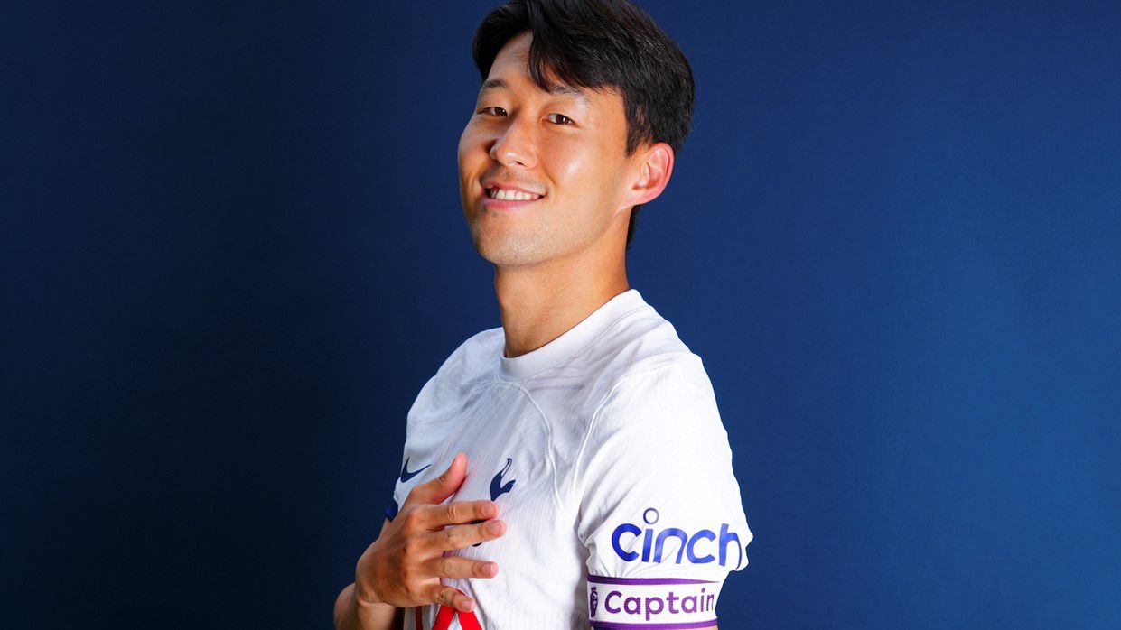 Szon Hung Min a Tottenham új csapatkapitánya (Fotó: tottenhamhotspur.com)